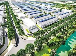 Imagen dun poligono industrial sostenible